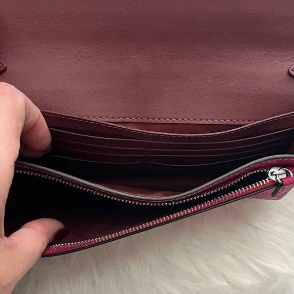 Coach CM851 Anna Foldover Crossbody with Rivets - Picture 5 of 7